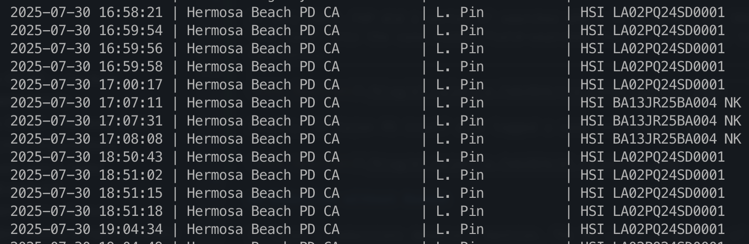 HSI Searches Hermosa Beach